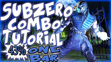 *NEW* Mortal Kombat X - SUBZERO CRYOMANCER COMBO TUTORIAL