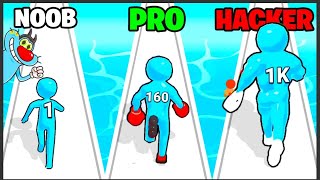 NOOB vs PRO vs HACKER | In Runner Up | With Oggy And Jack | Rock Indian Gamer