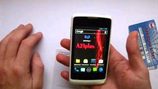 смартфон life A21plus имеет NFC чип