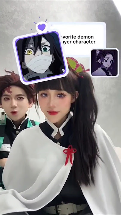 Kanao choosing tanjiro..💋😉🫰#cosplay #kanao #tanjiro #edit