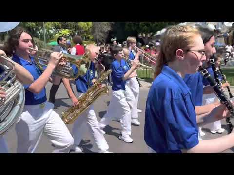 West Seattle High School Marching Band - Disneyland - May 21, 2023