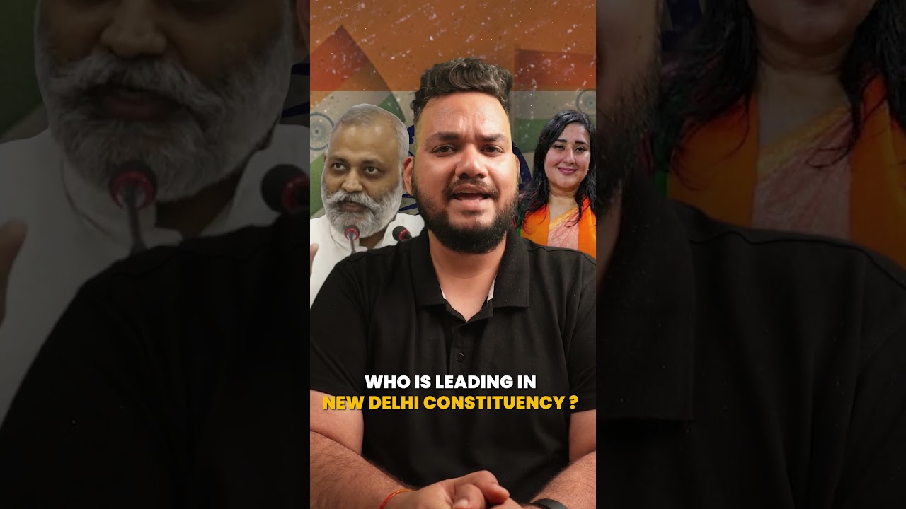 Who is winning #loksabhaelection2024 from #newdelhi Constituency  #arvindkejriwal  #election