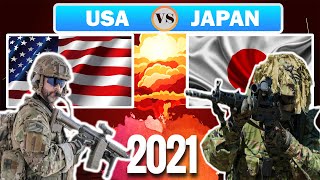 USA vs JAPAN  - MILITARY POWER COMPARISON 2021