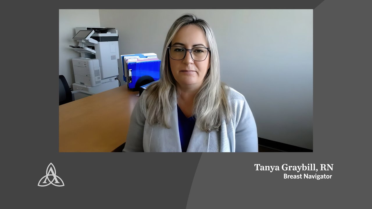 Meet Tanya Graybill, RN Breast Navigator Ascension Florida YouTube