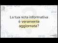 Nota Informativa per Occhiali da Sole