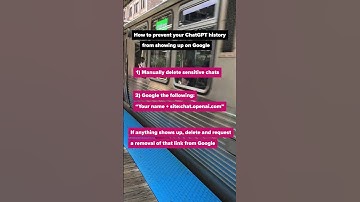 Your ChatGPT History is Showing Up in Google Searches!