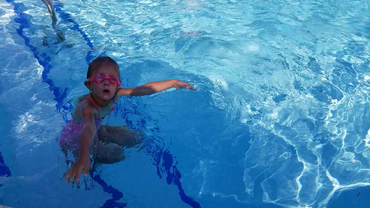 Bella, 4 year old, swimming, diving, hobby, lifetime skills YouTube