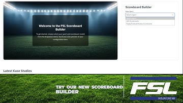 Design your own scoreboard