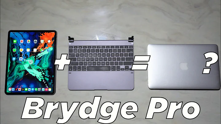 Turn your iPad Pro into a MacBook! Brydge Pro Review