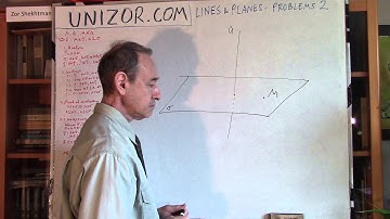 Unizor - Geometry3D - Lines and Planes - Problems 2