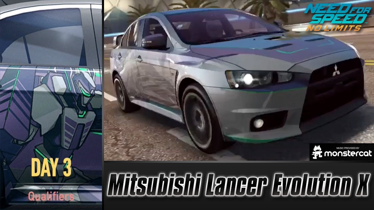 Need For Speed No Limits Mitsubishi Lancer Evolution X