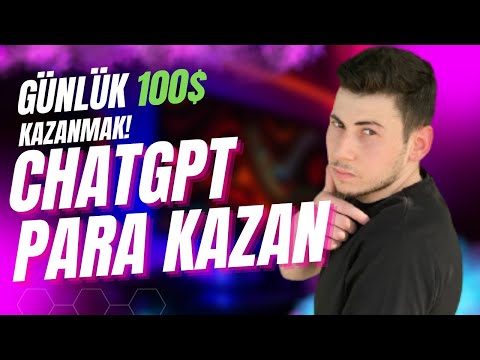 CHATGPT Yapay Zeka ile 5 Dakikada 100$ Kazan💰 - İnternetten Para Kazanma 2023