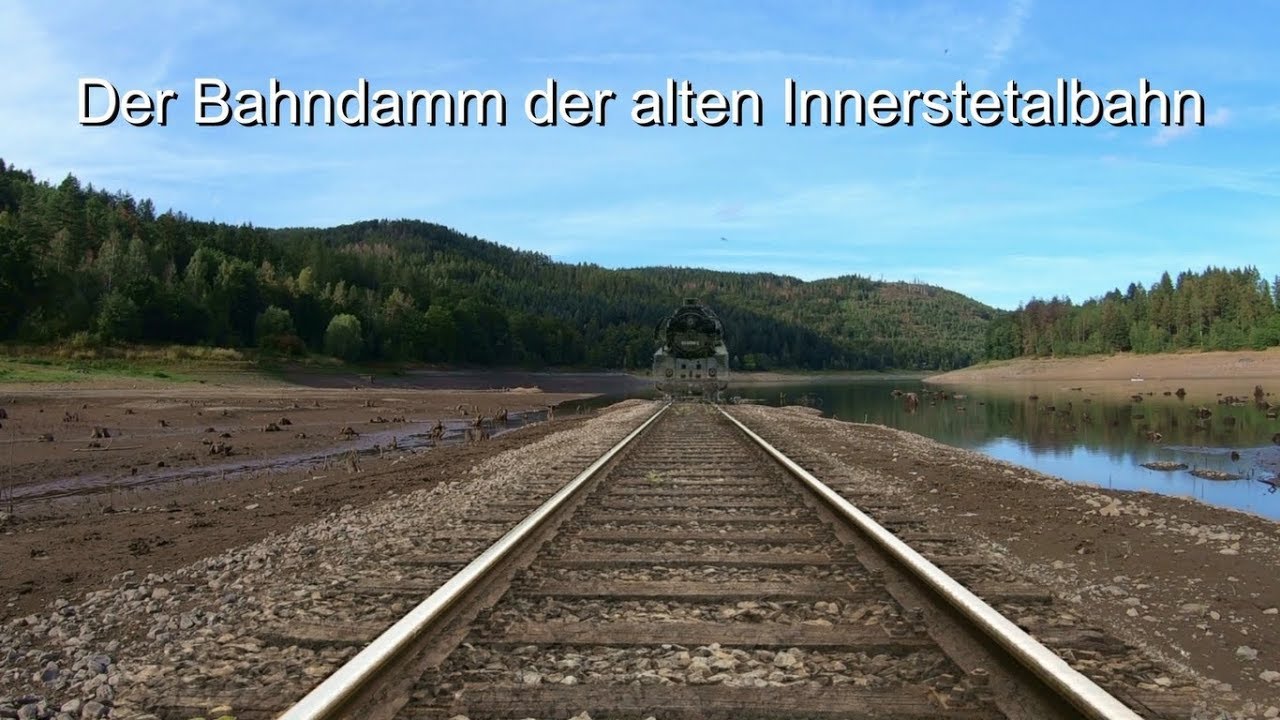 Bis 1964 fuhr hier die Innerstetalbahn entlang. (Animation)