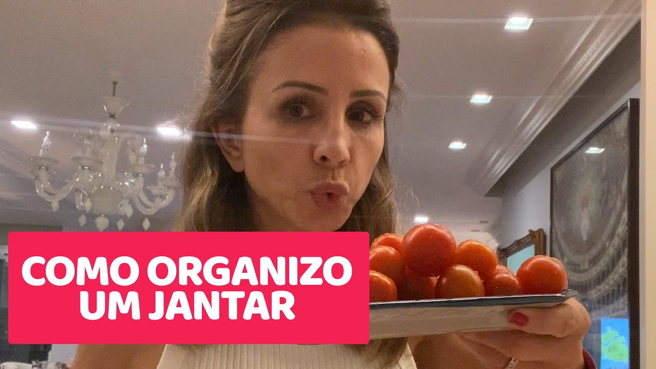 COMO ORGANIZO UM JANTAR