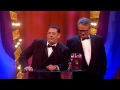Johnny Vegas and Charlie Higson present an award to Paul Whitehouse