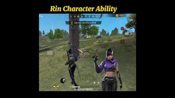 OB50 UPDATE RIN CHARACTER ABILITY 😯 #shorts #freefire #character