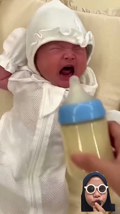 Dede bayi minum susu #shorts #baby