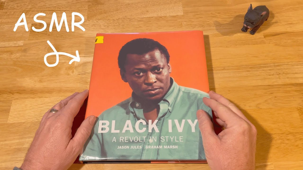 Black Ivy vintage men's fashion book 👔 - soft-spoken relaxing ASMR lofi