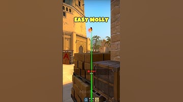 EASY MOLLY #csgo #shorts #mirage