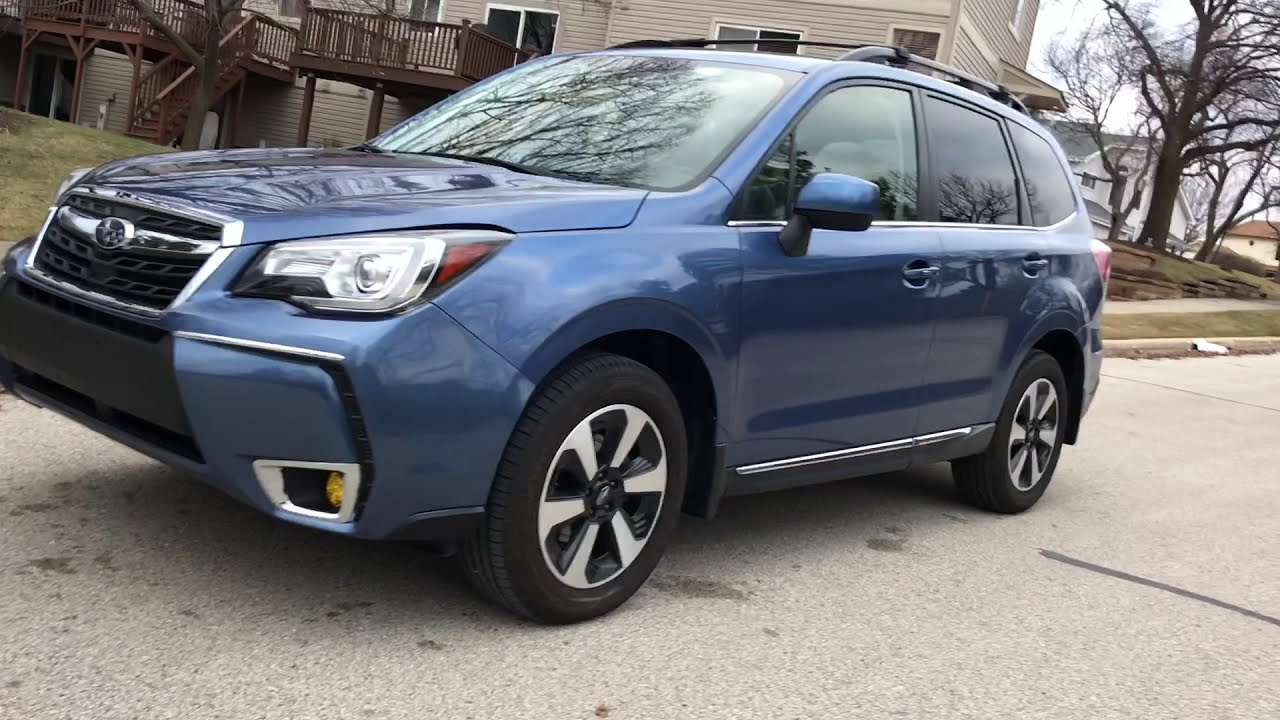 $17500 FRESH ON SALE 2017 Subaru Forester 2.5i LIMITED, AWD BLUE