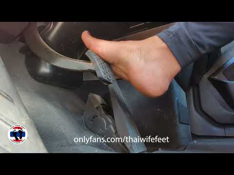 Wife feet pedal pumping