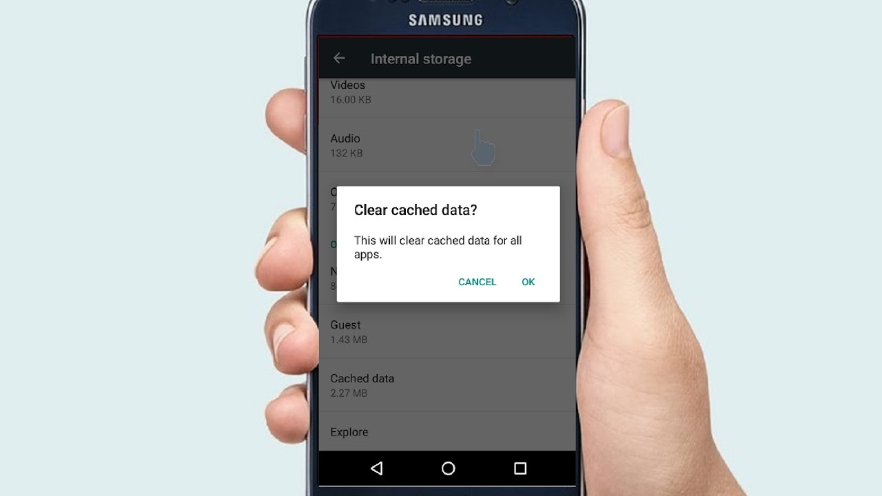 How To Clear All Apps Cache Data On Single Tap In Android Phone YouTube