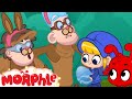 The Bandits Easter Egg Chase! | Mila and Morphle Cartoons | Morphle vs Orphle - Kids Videos