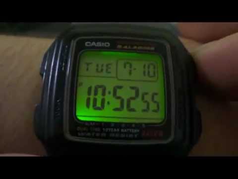 Casio F-201wa-1a  -  6