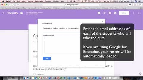 Creating Paperscorer Answer Sheets from Google Forms