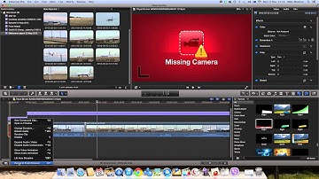 unlinked project to event FCPX problems