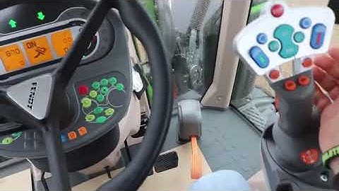 How to use Foot Pedal Mode on a Fendt Tractor