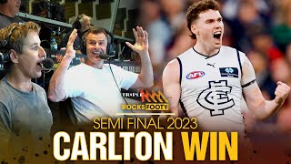 Last Two Minutes Of Carlton's Semi-Final Win Over Melbourne | Triple M Footy