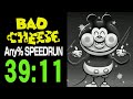 【RTA】バッドチーズ Any% 39分11秒【Bad Cheese】