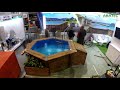 How to build a wooden pool in less than 60 seconds?