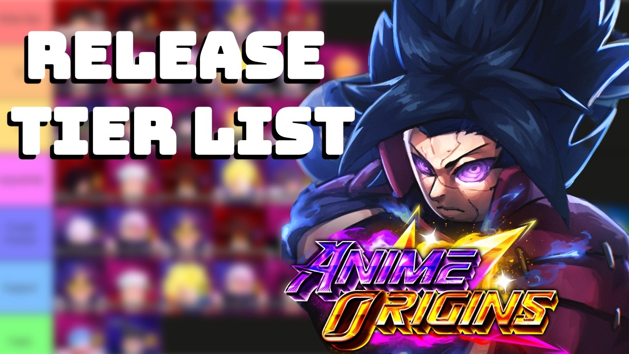 Anime Origins tier lists video thumbnail 2