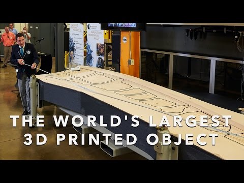 The World's Largest 3D Printed Object (U.S. Department of Energy)