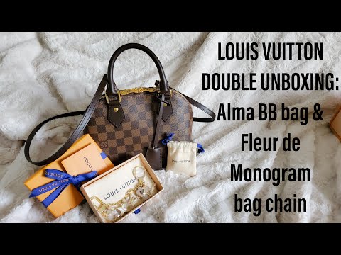 LOUIS VUITTON ALMA BB UNBOXING - Including Shoulder Strap Hack! - October  2021 