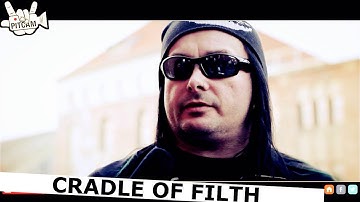 CRADLE OF FILTH interview with Dani Filth @ Postbahnhof, Germany | www.pitcam.tv