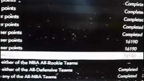 NBA 2K12 My Player PG: Legit 99 overall,10 seasons, Attributes and stats video