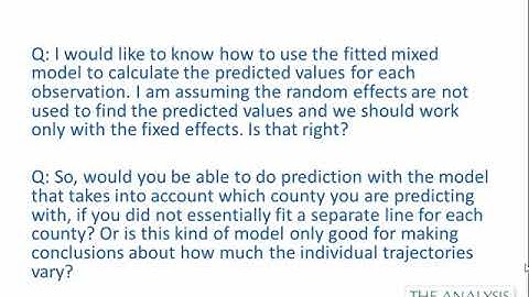 Q&A for "Random Intercept and Random Slope Models: An Introduction to Mixed Models" -- Question 4