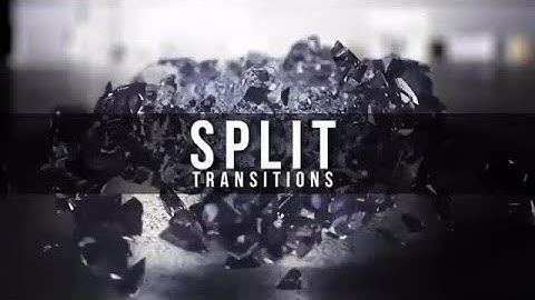 Split Transitions Premiere Pro Presets