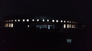 lumbini international conference hall | night view 2021