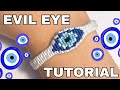 EVIL EYE FRIENDSHIP BRACELET TUTORIAL | Alex's Innovations