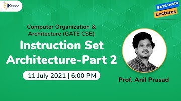 Computer Organisation and Architecture - Instruction Set Architecture_ Part 2