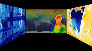 Feeling the Heat - thermal imaging video art (climate change science, scientists & psychology)