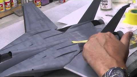 Trumpeter 1/32 F-14D Tomcat Video Build Part 11
