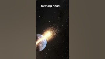 what if the moon gone into the roche limit Part 2 (1M particals) one of my realistic sims