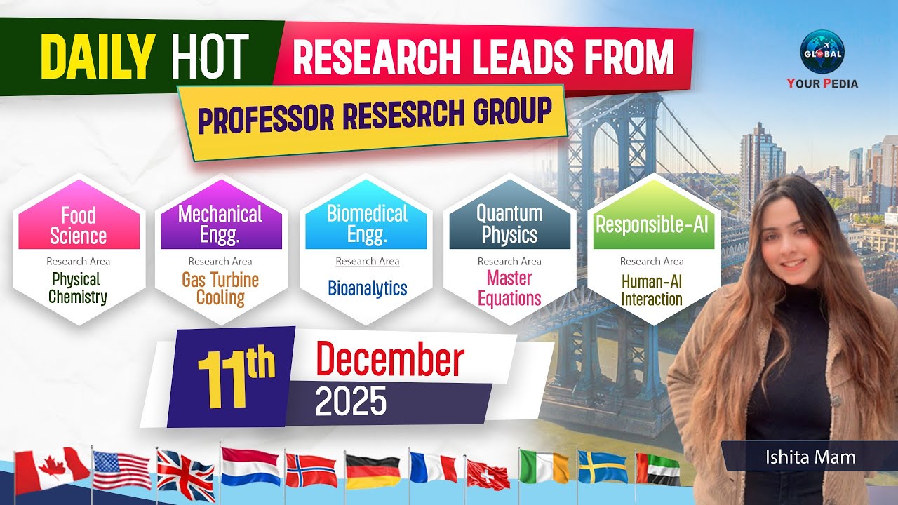 Best Research Topics for PhD 2025 | Engineering, Chemistry & Physics | 11th Dec 2025