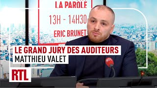 Le Grand Jury des Auditeurs de RTL : Matthieu Valet