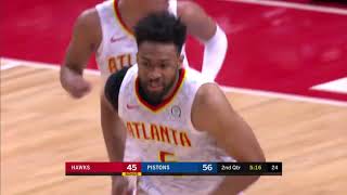 De'Andre Hunter 18 points Highlights vs  Detroit Pistons